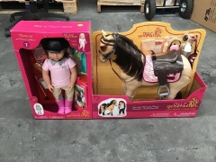Our Generation Morgan Horse and Tamera Doll Set - 2
