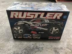 TRAXXAS Rustler 2WD Stadium Truck - Blue - 3