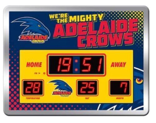 AFL LED Scoreboard Clock - Adelaide Crows