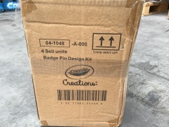 8x Crayola Creations Badge Pin Design Kit - 5