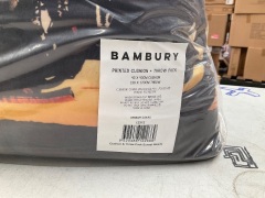 Bambury Printed Cushion + Throw Pack - Sunset Beauty - 3