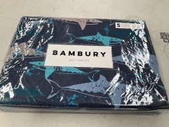 Bambury Quilt Cover Set - Single - Shark Frenzy - 2