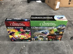DNL Australian Geographic Magic Science Show and Climate Change Set - 2