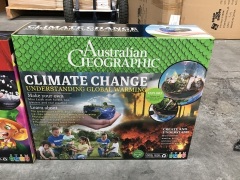 DNL Australian Geographic Magic Science Show and Climate Change Set - 4