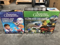 Australian Geographic Coding and Computers Science Kit and Climate Change Pack - 2