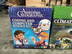 Australian Geographic Coding and Computers Science Kit and Climate Change Pack - 3