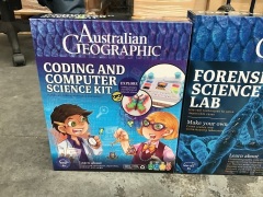 Australian Geographic Coding and Computers Science Kit and Climate Change Pack - 3