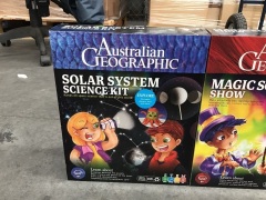 Australian Geographic Coding and Computers Science Kit, Solar System and Magic Science Pack - 3