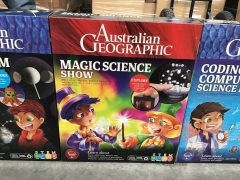 Australian Geographic Coding and Computers Science Kit, Solar System and Magic Science Pack - 4
