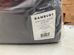 Bambury Printed Cushion +Throw Pack - Flaming Leopard - 3