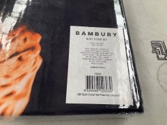 Bambury Quilt Cover Set - Queen - Flaming Leopard - 3