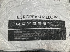 2 x Odyssey Essentials European Pillow - 3