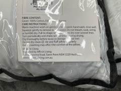 2 x Odyssey Living Microlush Pillows 1200 gms - 5