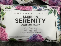 3 x Odyssey Living Sleep In Serenity Well-being Pillow - 3