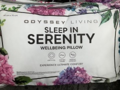 3 x Odyssey Living Sleep In Serenity Well-being Pillow - 3