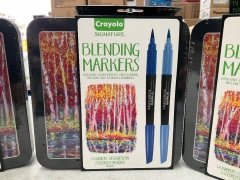 3 x Crayola Signature Blending Markers - 3