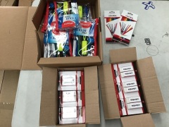 Box of Student Stationery Items - see photos - 2