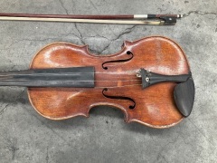 Violin Full Size, Dominicus Montagnana replica - 9