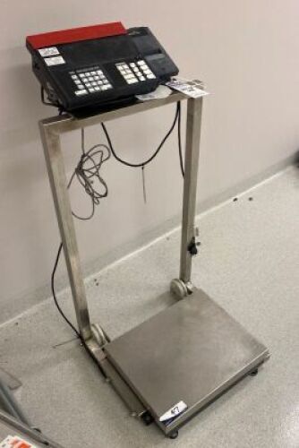 Mettler ID5 Multirange Mobile Platform Scale