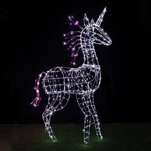 Christmas LED Wire Unicorn Light