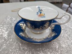 English Ladies Snow White Cup and Saucer Set - 2