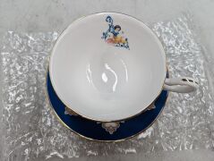 English Ladies Snow White Cup and Saucer Set - 3