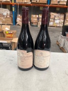 Domaine Rossignol-Trapet Latricieres- Chambertin Grand Cru Burgundy 2001 Wine (2 x 750ml) - Label damaged - 2