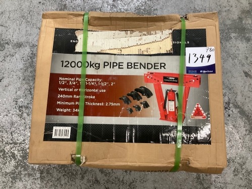 12000kg Hydraulic Pipe Bender