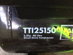 2.5HP 40L Air Compressor 145L/Min - 2