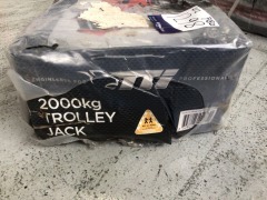 2x 2000KG Trolley Jack - 7