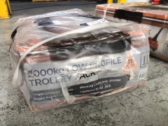 2x 2000KG Low Profile Trolley Jack - 4