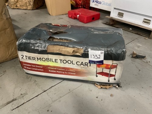 2 Tier Mobile Tool Cart