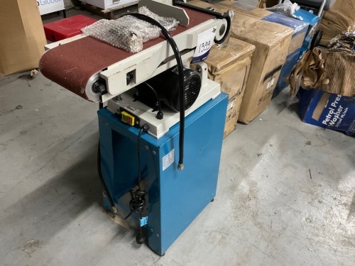 550W Belt and Disc Sander with Stand