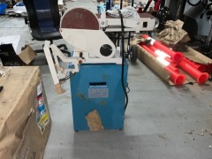 550W Belt and Disc Sander with Stand - 3