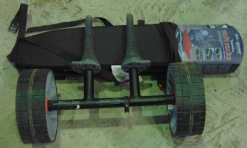 Kayak accessories bundle, 1 x Sea to Summit Traveller Soft Racks plus sit on top adjustable wheels to help move your Kayak to the waters edge.