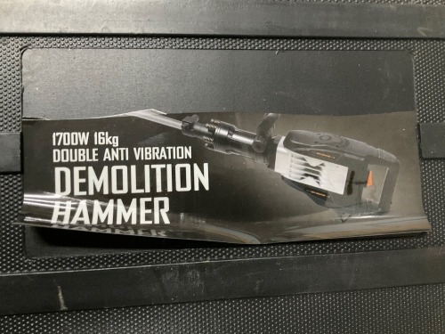 1700W 30mm-Hex Anti Vibration Demolition Hammer