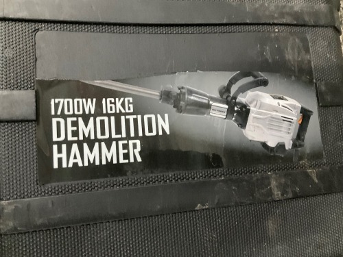 1700W 30mm-Hex Demolition Hammer