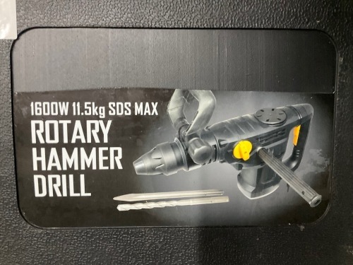 11.5kg 1600W SDS Max Rotary Hammer Drill