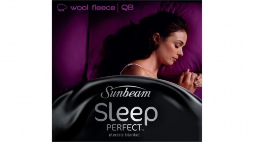 Sunbeam Sleep Perfect Wool Fleece Electric Blanket - Queen Bed BL5651