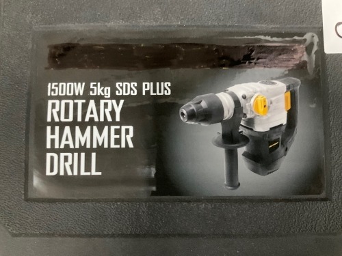 1500W 5kg 3 Mode SDS Plus Rotary Hammer Drill