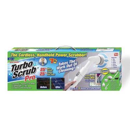 Turbo Scrub Pro - The Cordless, Handheld Power Scrubber TSCB360