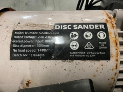 DNL 800W 305mm Disc Sander - 9