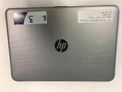 Hewlett Packard Notebook Computer, Model: 14-an025AU, Serial No: 5CG707289B, 14" display - 2