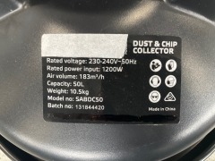 1200W 50L Dust and Chip Collector - 3