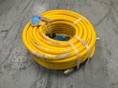 5x 10m Hi-Flex Air Hose with Nitto Type Fittings