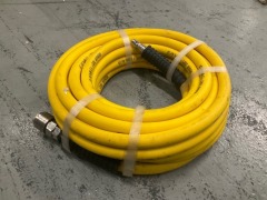 5x 10m Hi-Flex Air Hose with Nitto Type Fittings - 3