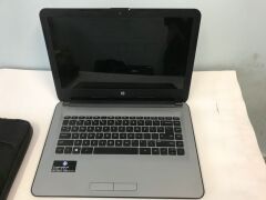 Hewlett Packard Notebook Computer, Model: 14-an025AU, Serial No: 5CG70630G0, 14" display