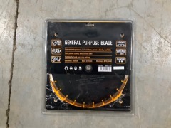 3x 400mm and 4x 350mm General Purpose Blades - 5