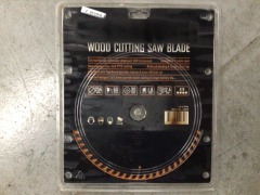 3x Aluminium Cutting Saw Blades and 4x Wood Cutting Saw Blades - 6