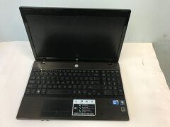 Hewlett Packard Probook 4520S Notebook Computer, Serial No: 2CE360MSH, 15.6" display, Intel Core i3-M350